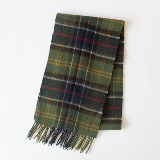 ウールカシミヤタータンマフラー／BARBOUR（バブアー）｜愛着を持って