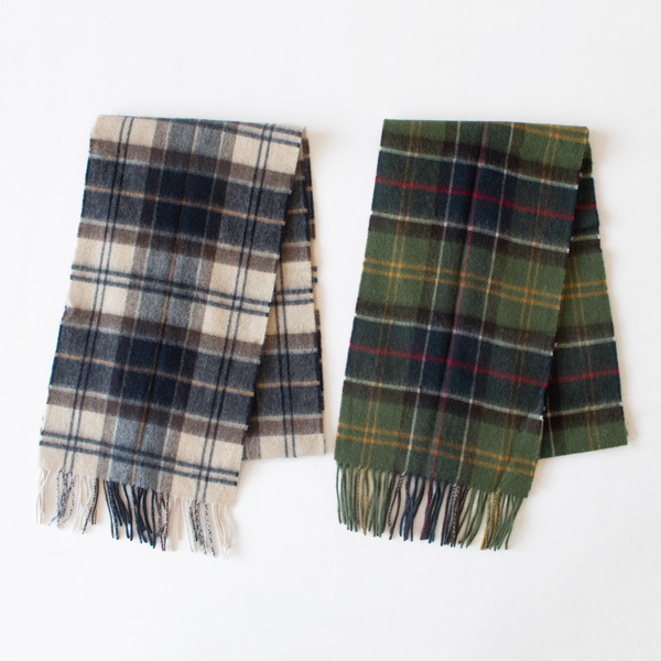 ウールカシミヤタータンマフラー ウールカシミヤタータンマフラー