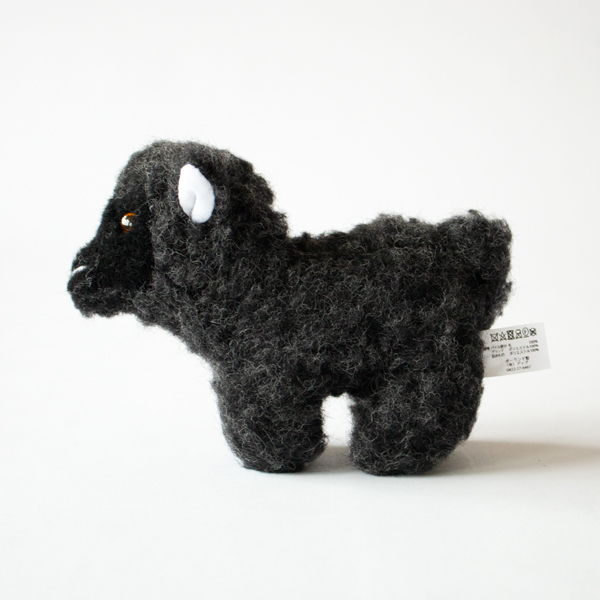 ボアぬいぐるみ SHEEP MINI/MIDI(S/BLACK)