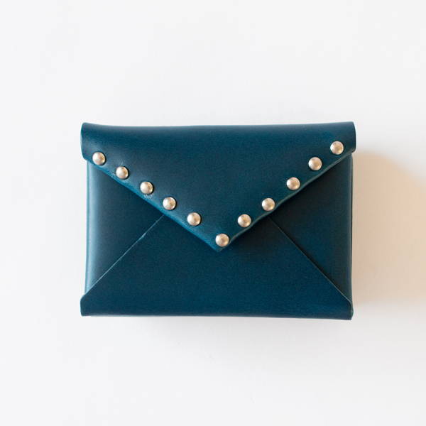 エンベロープミニウォレット(別注NAVY STUDS)
