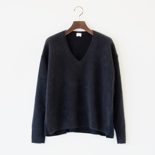 ラクーン Vネックプルオーバー(B.NAVY)