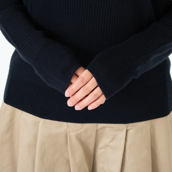 袖口(B.NAVY) 袖口(B.NAVY)