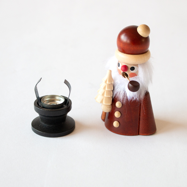 胴体を外すと、お香入れになっています(SM SANTA BELL)
