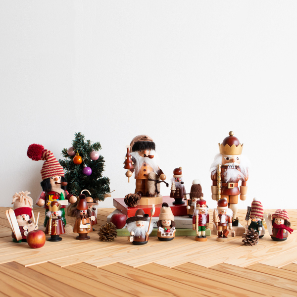 賑やかに揃えて、クリスマスムードたっぷりです