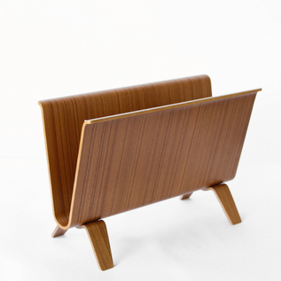 ブラウン木製マガジンラック 中型 ブラウン木製マガジンラック 中型 ブラウン木製マガジンラック 中型