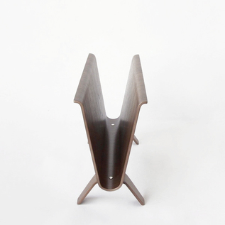 マガジンラック ウォルナット／SAITO WOOD （サイトーウッド）｜愛着を