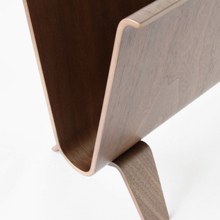 マガジンラック ウォルナット／SAITO WOOD （サイトーウッド）｜愛着を