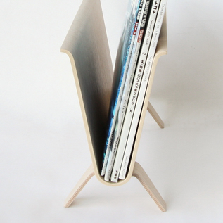 【良品】SAITO WOOD サイトーウッド マガジンラック　ホワイトオーク 即納品】サイトーウッド Magazine Rack (white oak grain