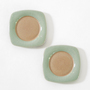 A PAIR OF NABESHIMA WARE COASTERS