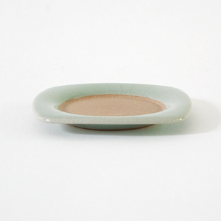 茶托 2個セット(鍋島青瓷貫入) 茶托 2個セット(鍋島青瓷貫入)