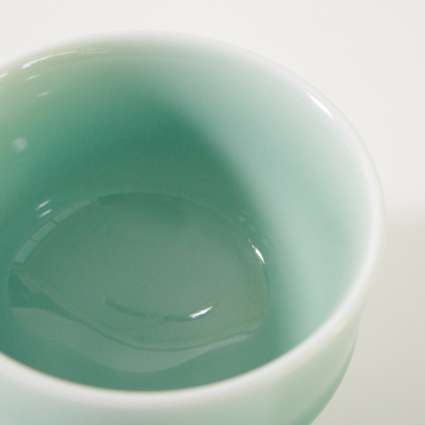 煎茶碗 2個セット（鍋島青磁）
