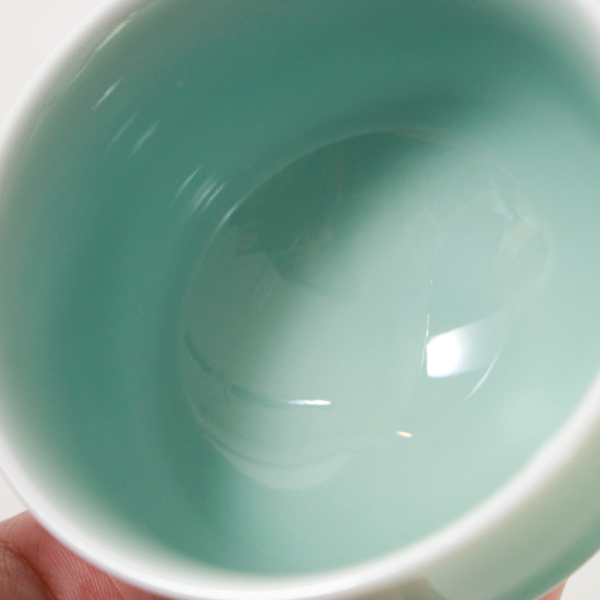 煎茶碗 2個セット（鍋島青磁）