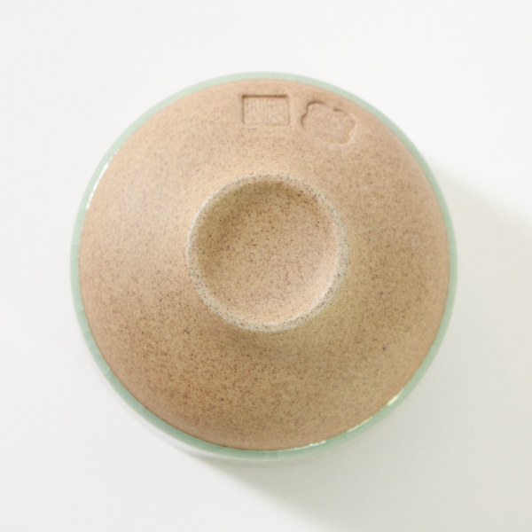 煎茶碗 2個セット（鍋島青瓷貫入）