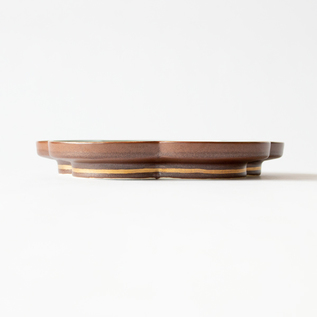 treasure series 掘出し陶磁器Vol.1(鉄砂つゆ草 梅型口変り皿) treasure series 掘出し陶磁器Vol.1(鉄砂つゆ草 梅型口変り皿)