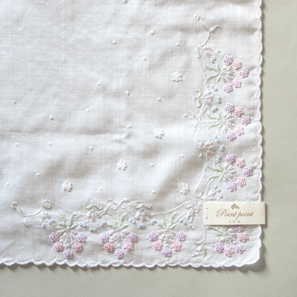 POINT POINT HANDKERCHIEF FLOWER／blooming / Shop ZUTTO for the