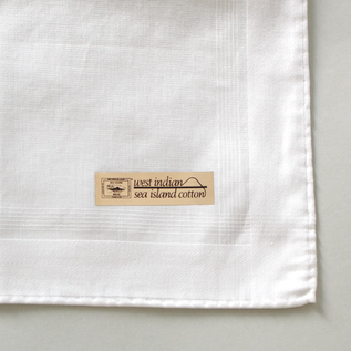 シーアイランドコットン ハンカチ／blooming（ブルーミング）｜愛着を