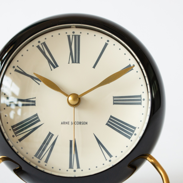 【限定生産】ARNE JACOBSEN Table Clock ROMAN CLASSIC