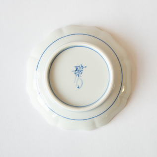 花型皿小／上出長右衛門窯（かみでちょうえもんがま）｜愛着を