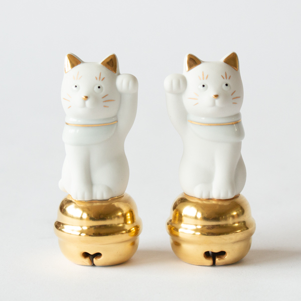 二寸ちょうえもん招猫／上出長右衛門窯（かみでちょうえもんがま