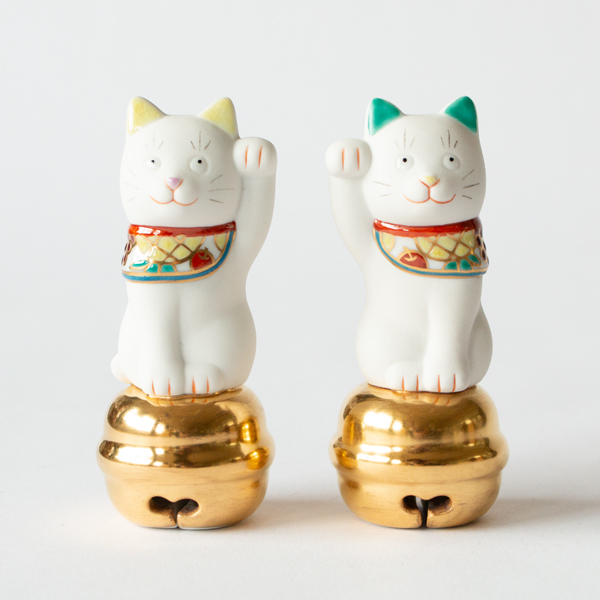 二寸ちょうえもん招猫／上出長右衛門窯（かみでちょうえもんがま