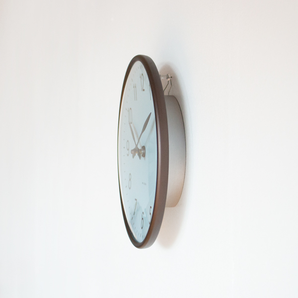【限定生産】ARNE JACOBSEN Wall Clock Station ROYAL BLUE(210mm)