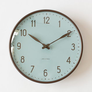 【限定生産】ARNE JACOBSEN Wall Clock Station ROYAL BLUE