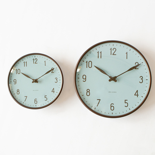 ARNE JACOBSEN Wall Clock Station ROYAL BLUE