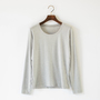 CASHMERE SILK CREW NECK T-SHIRT