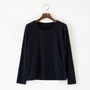 CASHMERE SILK CREW NECK T-SHIRT