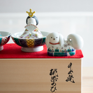 受発注】御伽白狗 ※2月上旬発送予定／上出長右衛門窯（かみでちょうえ