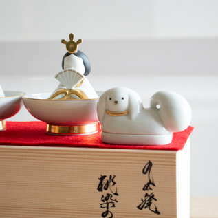 受発注】御伽白狗 ※2月上旬発送予定／上出長右衛門窯（かみで