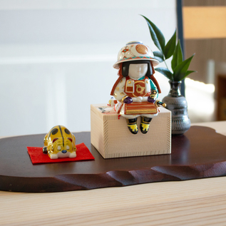 受発注】お茶碗武者 ※4月上旬発送予定／上出長右衛門窯（かみでちょう
