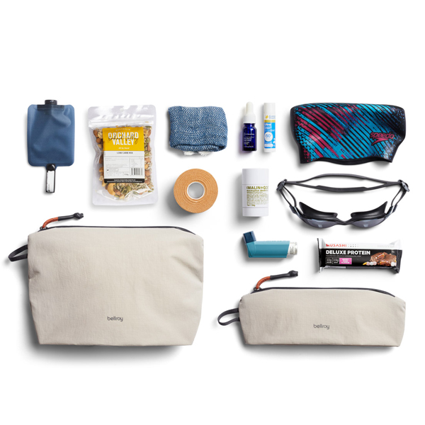 左：Lite Pouch　右：Lite Pencil Case(ASH)