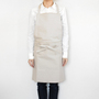 Long apron cotton canvas