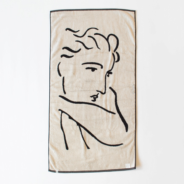裏面(Henri Matisse/Charcoal×Cream)