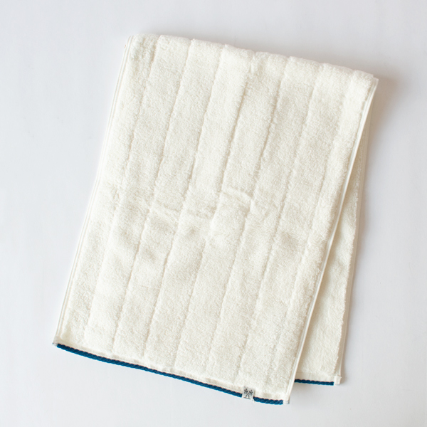 WHITE/TWILIGHT BLUEPREMIUM CABIN フェイスタオル WHITE/TWILIGHT BLUEPREMIUM CABIN フェイスタオル