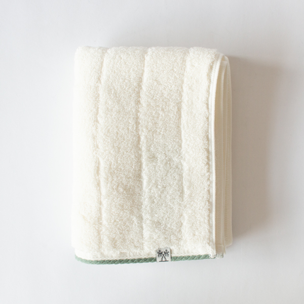 PREMIUN CABIN フェイスタオル(WHITE/GREEN BAY)