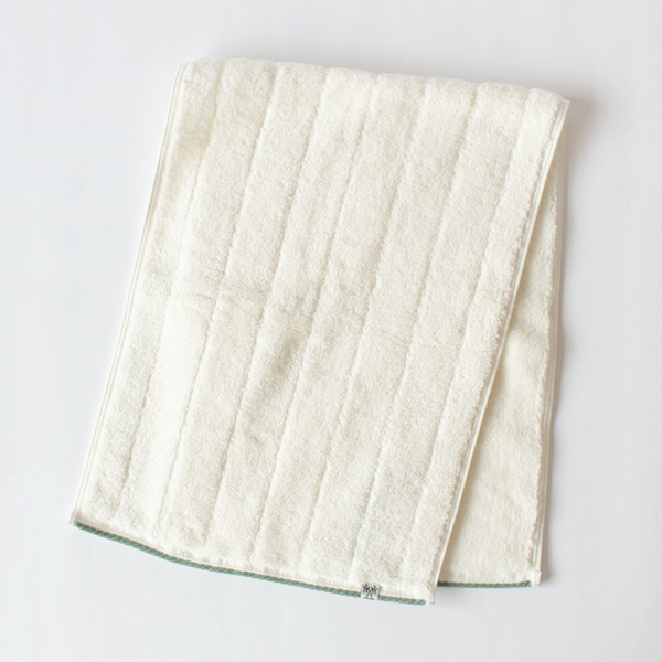 WHITE/GREEN BAYPREMIUM CABIN フェイスタオル WHITE/GREEN BAYPREMIUM CABIN フェイスタオル