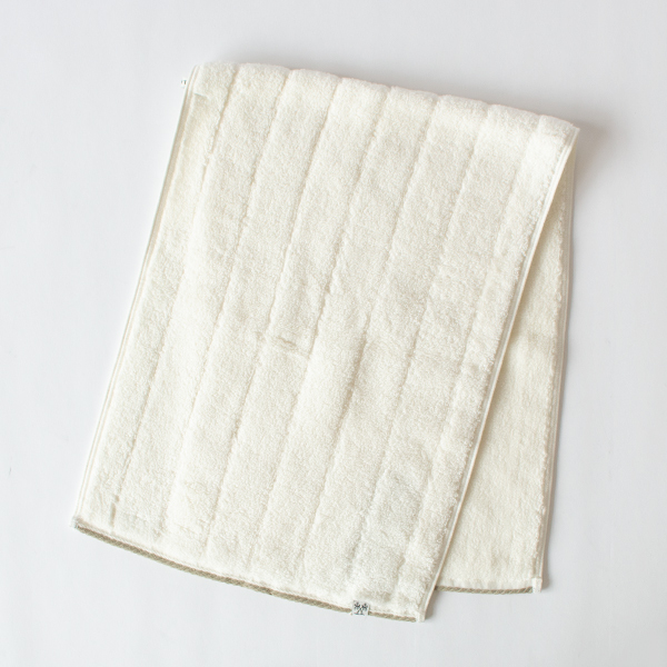 WHITE/PLAZA TAUPEPREMIUM CABIN フェイスタオル WHITE/PLAZA TAUPEPREMIUM CABIN フェイスタオル