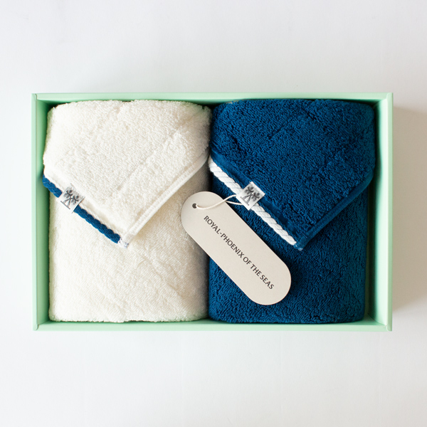 PREMIUN CABIN ウォッシュタオルセット(TWILIGHT BLUE)