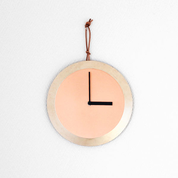 clock（壁掛け時計）(silver)