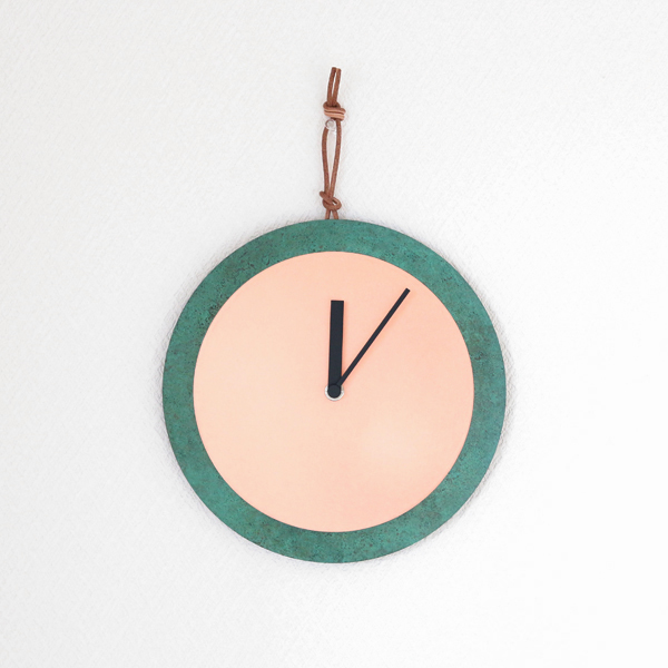 clock（壁掛け時計）(green)