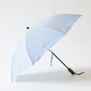 メンズ 晴雨兼用折りたたみ傘 STRIPES(WHITE) メンズ 晴雨兼用折りたたみ傘 STRIPES(WHITE)