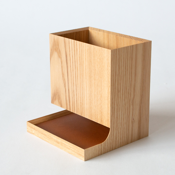 ペンホルダー Duplex pen holder(large/ash)