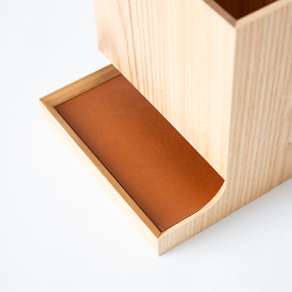 ペンホルダー Duplex pen holder(large/ash)