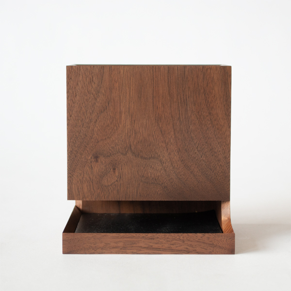 ペンホルダー Duplex pen holder(large/walnut)