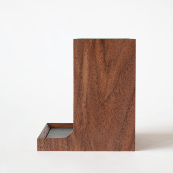 ペンホルダー Duplex pen holder(large/walnut)