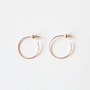 【受発注】HOOP PIERCES 10K GOLD（ペア）※12月上旬発送予定 
