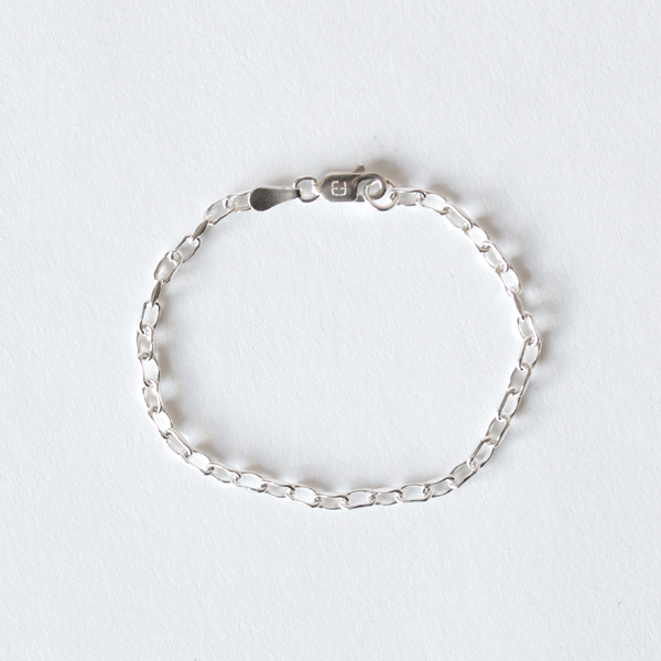 OVAL CHAIN BRACELET（オーバルチェーンブレスレット）