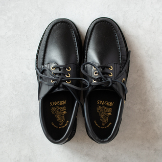 ARTESANOS モカシンシューズ 42 ARTESANOS デッキシューズ モカシン 3 EYELET MOCCASIN